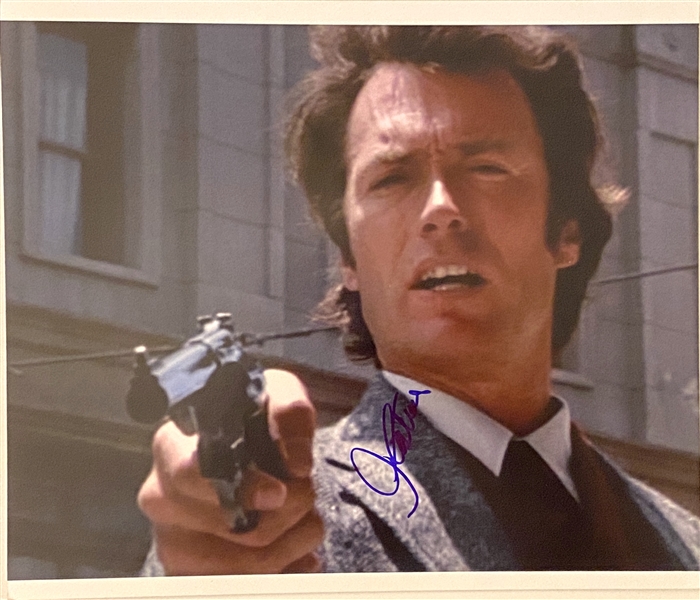 Clint Eastwood In-Person Signed 14” x 12” Photo (John Brennan Collection) (Beckett/BAS Guaranteed