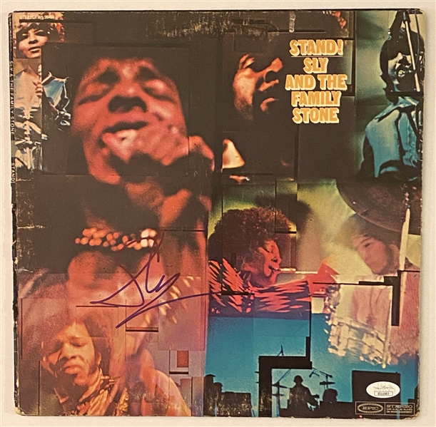 Sly Stone In-Person Signed “Stand!” Record Album (John Brennan Collection) (JSA Cert & Beckett/BAS Guaranteed)