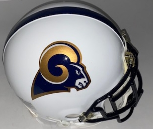 Rams Custom Full-Sized PROLINE Helmet 