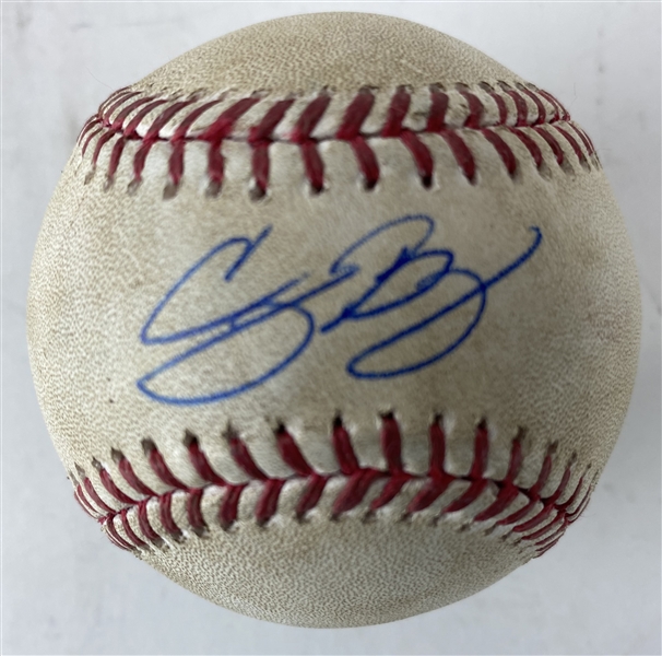Cody Bellinger Signed & Game Used ROY June 10th, 2017 OML Baseball During 13th Career HR Contest! (PSA/DNA & MLB)