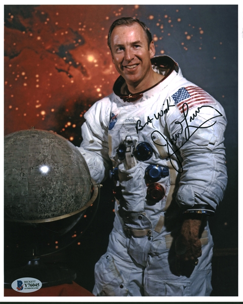 Apollo 13: Jim Lovell Signed 8" x 10" NASA Photograph (Beckett/BAS)