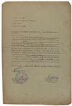 Cuban Revolution: Raul Castro & Che Guevara Rare Dual-Signed 1962 Work Release Document (BAS/Beckett)