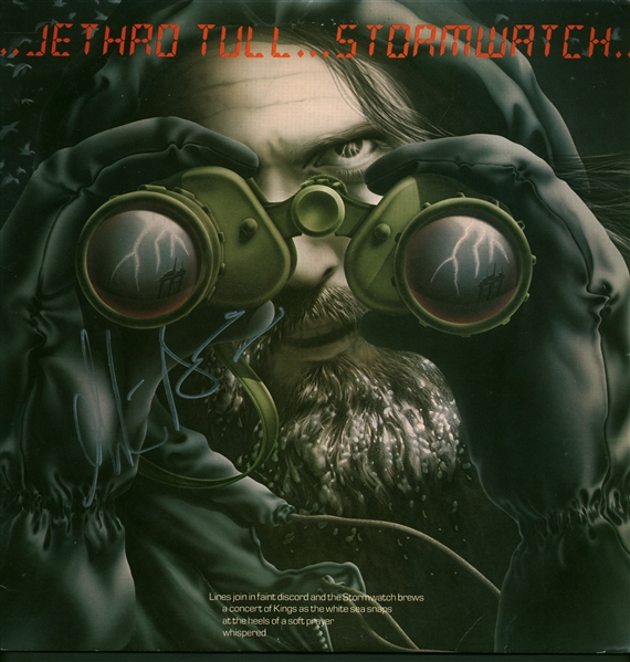 Martin Barre Signed "Jethro Tull...Stormwatch" Album (Beckett/BAS)