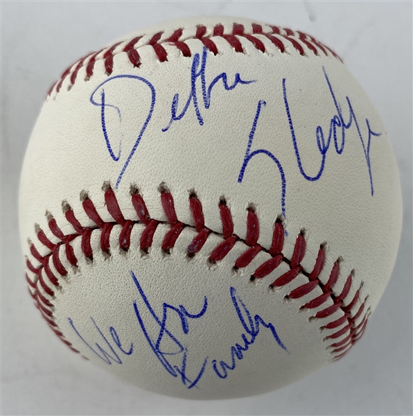 Debra Sledge Signed & Inscribed "We Are Family" OML Baseball (Beckett/BAS)