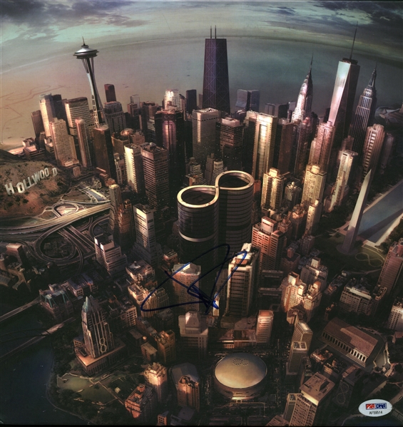David Grohl Signed "Sonic Highways" Album (PSA/DNA)