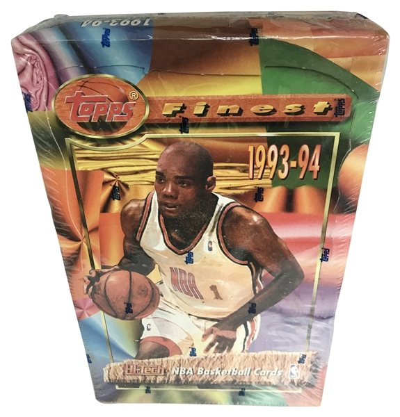 1993-94 Topps Finest Basketball Hobby Box - Factory Sealed!