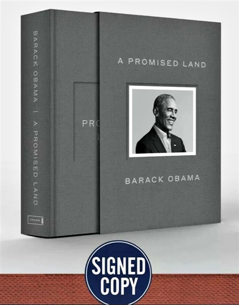President Barack Obama Signed Special Edition Hardcover Book: A Promised Land (Beckett/BAS Guaranteed)
