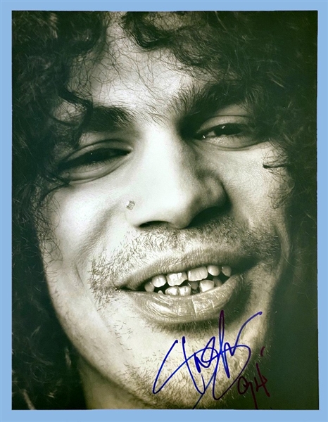 Guns N Roses: Slash In-Person Signed 11.5" X 15" Herb Ritts Book Page Photograph (Beckett/BAS Guaranteed)