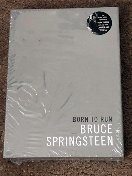 Bruce Springsteen Signed Limited Edition "Born to Run" Book Box Set (Unopened)(Beckett/BAS Guaranteed)