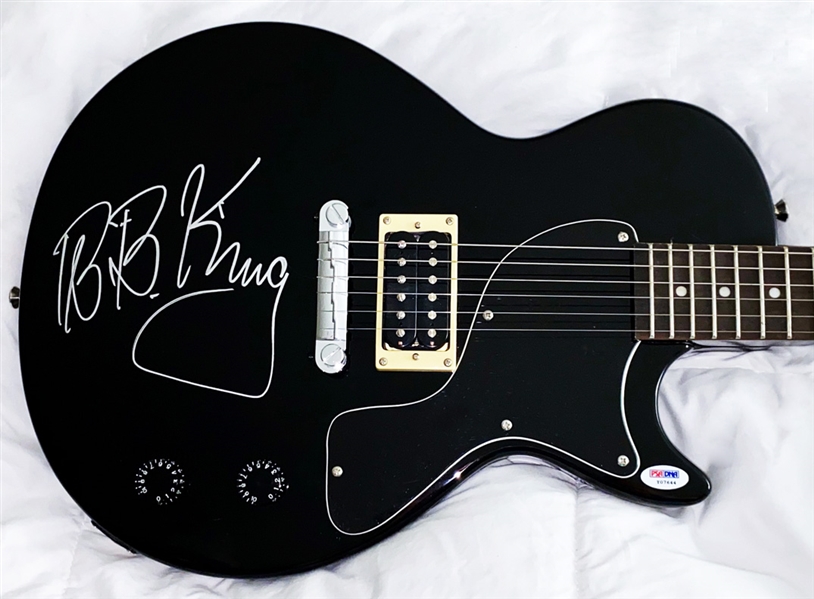 B.B. King Signed Epiphone Les Paul Style Guitar (PSA/DNA)