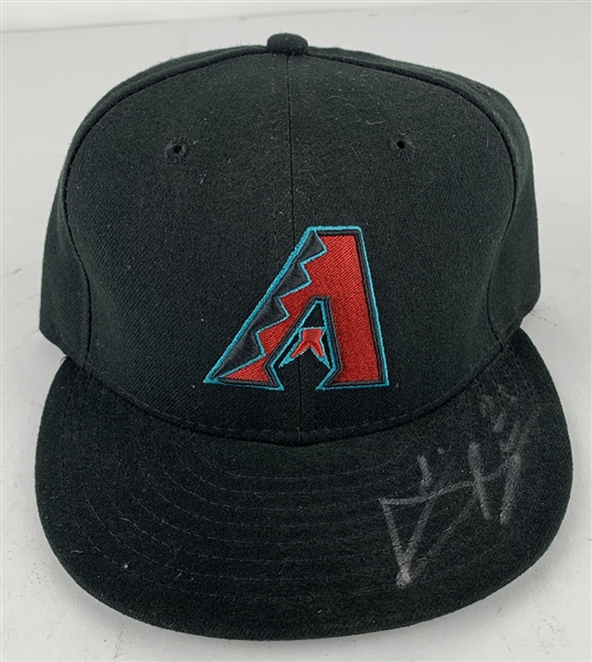 2016 Archie Bradley Game Worn & Signed Arizona Diamondbacks Hat (Rookie Season)(MLB Authenticated)