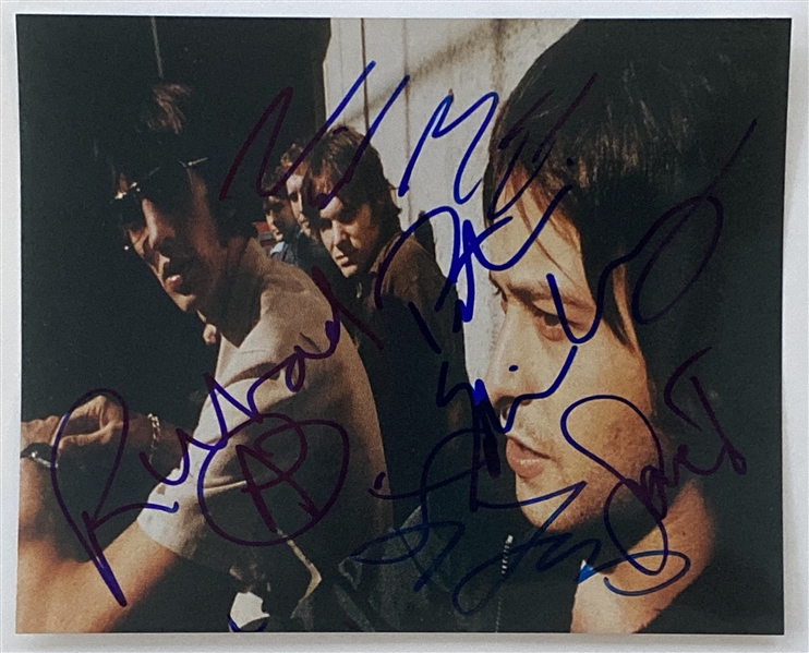 The Verve In-Person Group Signed 10” x 8” Photograph (5 Sigs) (John Brennan Collection) (Beckett/BAS Guaranteed) 