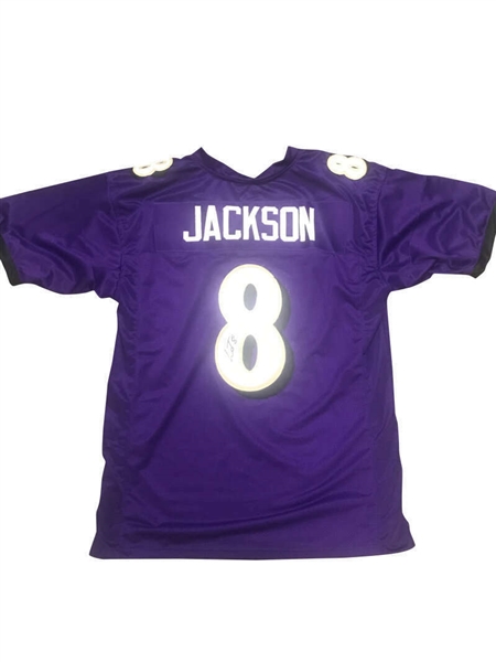 Lamar Jackson Signed Baltimore Ravens Jersey (JSA)