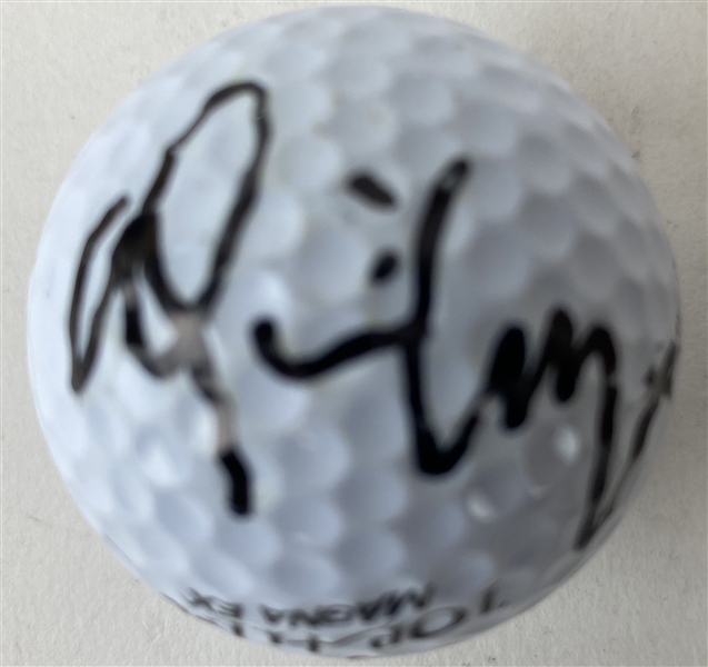 Alice Cooper Signed Golf Ball (JSA)