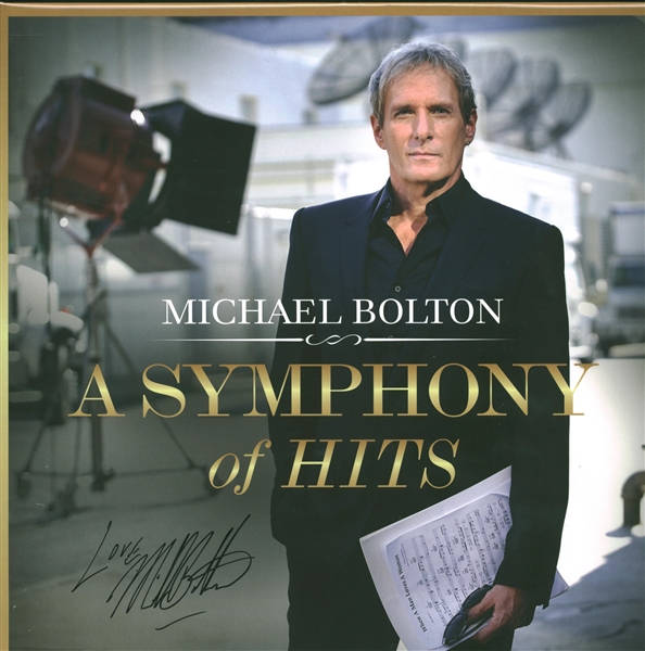 Michael Bolton Signed "A Symphony of Hits" Album (Beckett/BAS)