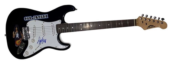 GNR: Slash Signed Stratocaster Style Guitar (JSA)