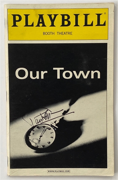 Paul Newman In-Person Signed “Our Town” Playbill (John Brennan Collection) (BAS Guaranteed)