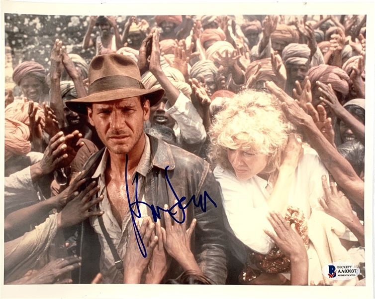 Harrison Ford Signed 8" x 10" Color Photo as "Indiana Jones (Beckett/BAS LOA)