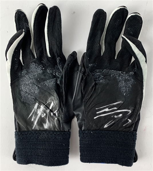 Shohei Ohtani 2020 Game Worn & Signed Batting Gloves (PSA/DNA COAs)