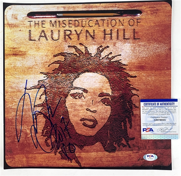 Lauryn Hill Signed 12" x 12" Album Cover Photograph (PSA/DNA)