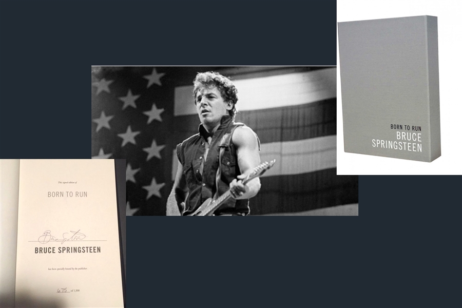 Bruce Springsteen Limited-Edition Signed "Born to Run" Book (PSA/DNA)