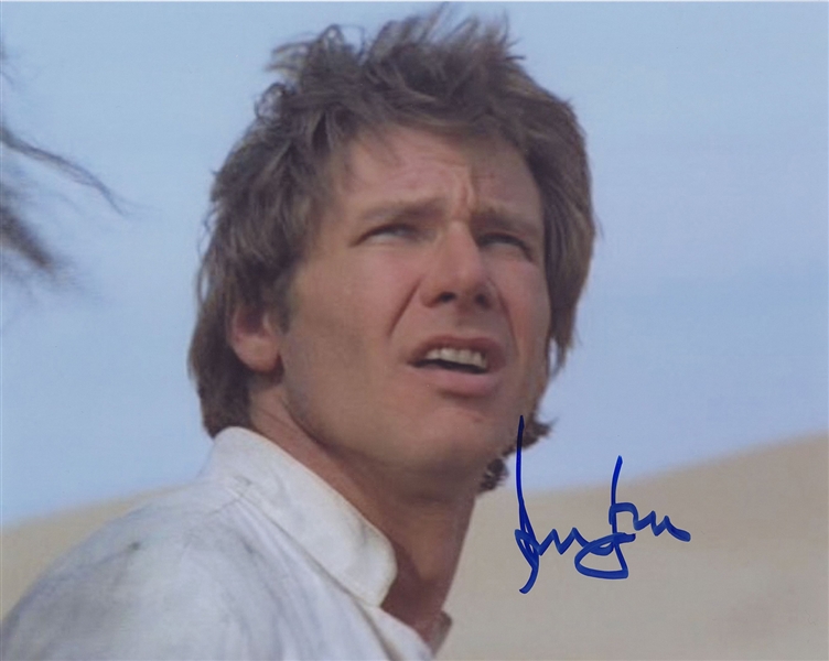Star Wars: Harrison Ford Signed 10” x 8” Photo from “Return of the Jedi” (Beckett/BAS Guaranteed)