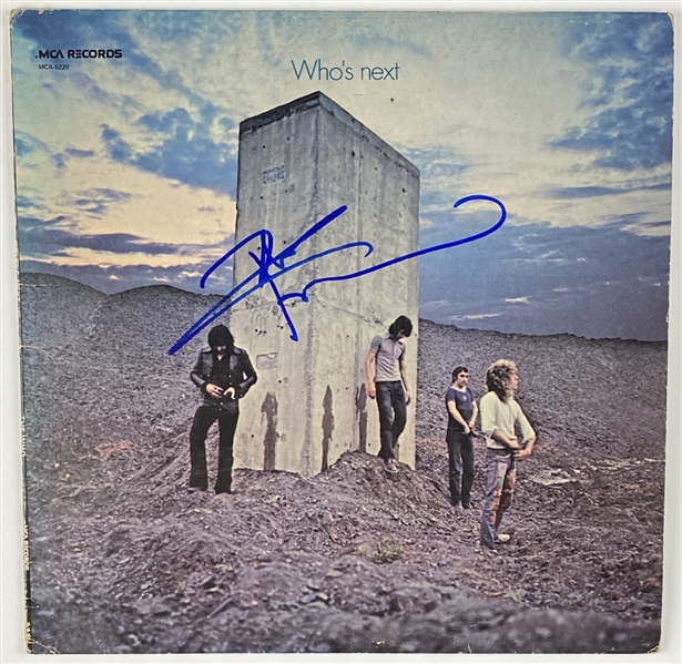 The Who: Pete Townshend In-Person Signed “Who’s Next” Album Record (John Brennan Collection) (BAS Guaranteed)