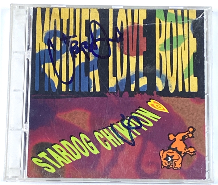 Mother Love Bone Ament & Gossard In-Person Dual-Signed “Stardog Champion” CD Single (2 Sigs) (John Brennan Collection) (BAS Guaranteed)