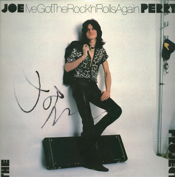 Joe Perry Signed "Ive Got The RocknRolls Again" Album (Beckett/BAS Guaranteed)