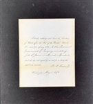 President Ulysses S. Grant Signed 1870 Presidential Document in Matted Display (Beckett/BAS Guaranteed)