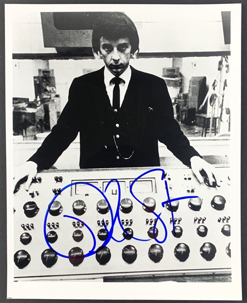 Phil Spector Signed 8" x 10" B&W Photograph (JSA COA)