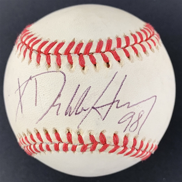 Debbie Harry Superb Single Signed OAL Baseball (Beckett/BAS Guaranteed)