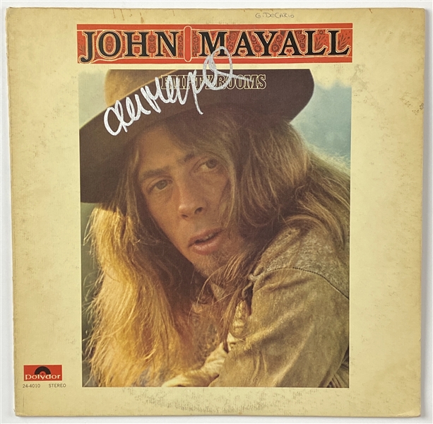 John Mayall In-Person Signed “Empty Rooms” Album Record (John Brennan Collection) (BAS Guaranteed)