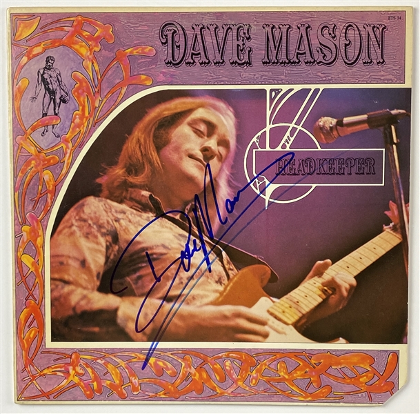 Dave Mason In-Person Signed “Headkeeper” Album Record (John Brennan Collection) (BAS Guaranteed)