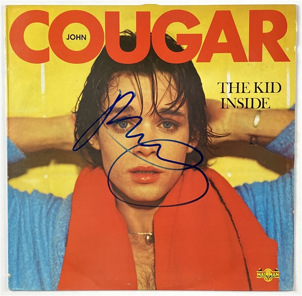 John Cougar Mellencamp In-Person Signed “The Kid Inside” Album Record (John Brennan Collection) (BAS Guaranteed)