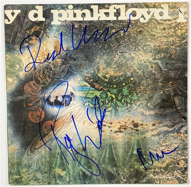 Pink Floyd: Waters, Mason, and Wright In-Person Group Signed “Saucerful of Secrets” Album Record (3 Sigs) (John Brennan Collection) (BAS Guaranteed)