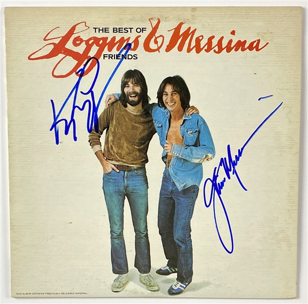 Loggins & Messina In-Person Dual-Signed “The Best of Friends” Album Record (2 Sigs) (John Brennan Collection) (BAS Guaranteed)