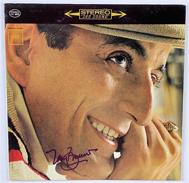 Tony Bennett In-Person Signed “I Wanna Be Around” Album Record (John Brennan Collection) (BAS Guaranteed)