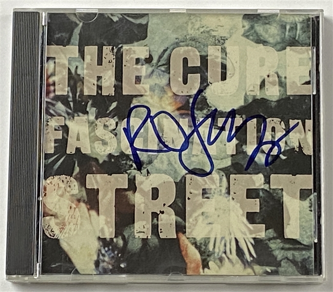 The Cure: Robert Smith In-Person Signed “Fascination Street” CD Single (John Brennan Collection) (BAS Guaranteed)