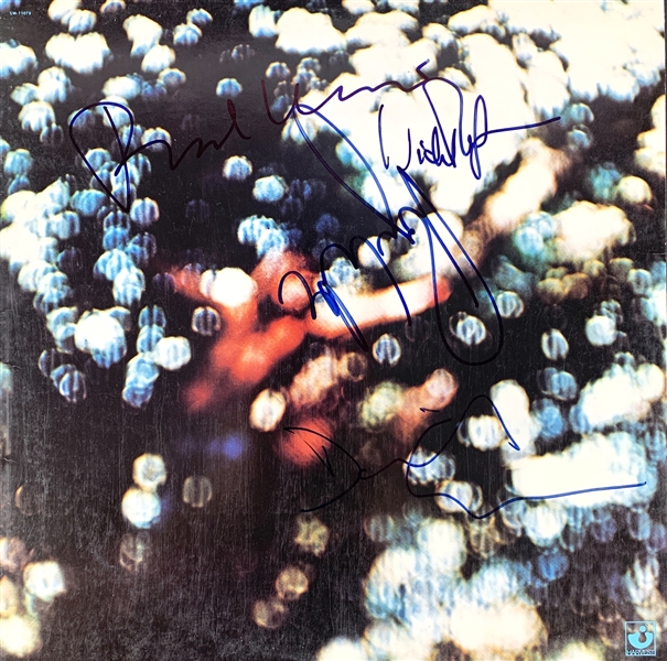 Pink Floyd Rare Group Signed "Obscured by Clouds" Record Album (JSA LOA)