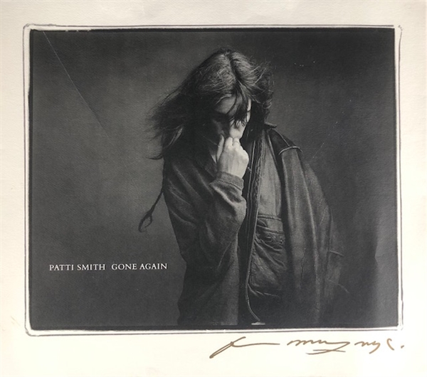 Patti Smith Signed "Gone Again" Poster, 18" x 16" (Beckett/BAS Guaranteed)