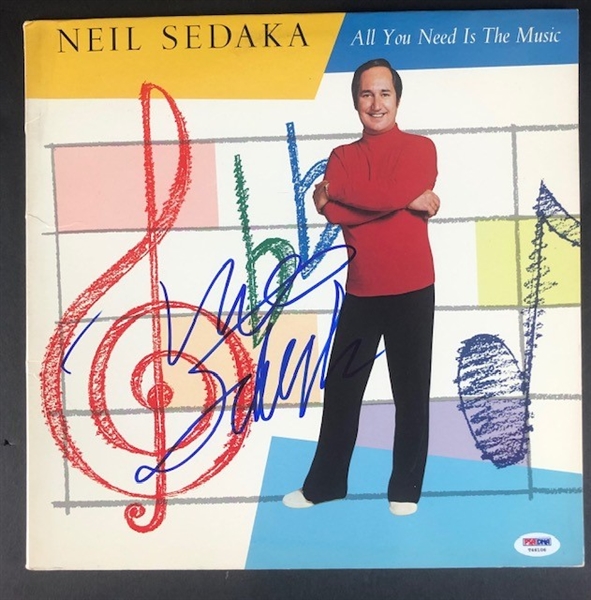 Neil Sedaka Signed "All You Need Is The Music" Album (PSA/DNA)