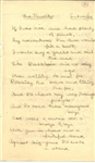 The Beatles: Stuart Sutcliffe Rare Handwritten Original Poem (Beckett/BAS Guaranteed)