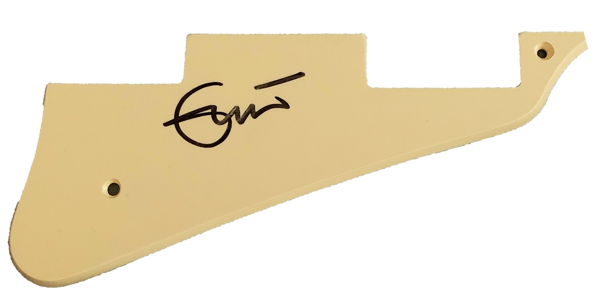 Eric Clapton In-Person Signed Les Paul Style Electric Guitar Pickguard (Beckett/BAS Guaranteed)