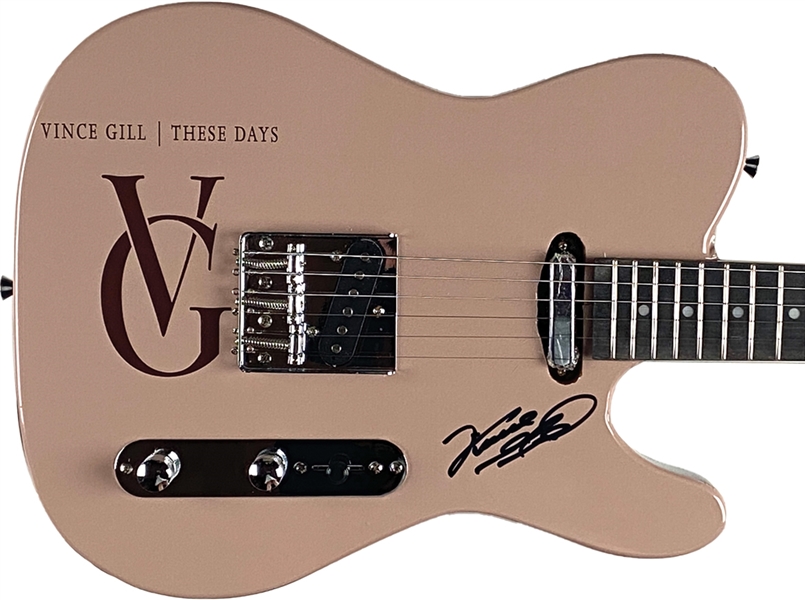 Vince Gill Signed Telecaster-Style Guitar (Beckett/BAS Guaranteed) 