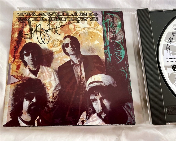 Jeff Lynne SIGNED Traveling Wilburys Vol. 3 CD! (Beckett/BAS Guaranteed)