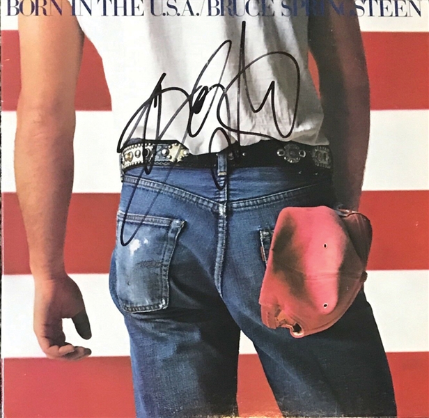 Bruce Springsteen Signed “Born in the USA” Album Record (Beckett/BAS Guaranteed) 