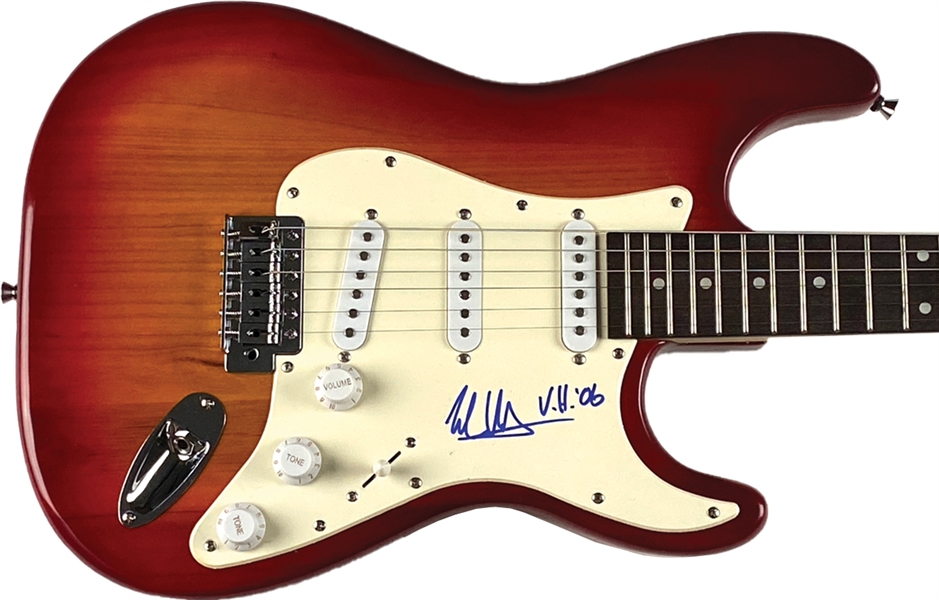 Eddie Van Halen In-Person Signed Electric Guitar (John Brennan Collection) (JSA Authentication)