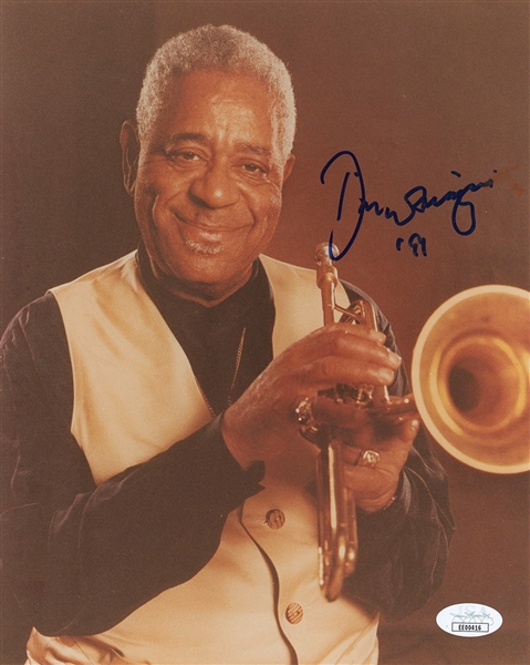 Dizzy Gillespie In-Person Signed 8” x 10” Photograph (John Brennan Collection) (JSA Authentication) 