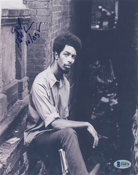 Gil Scott-Heron In-Person Signed 8” x 10” Photograph (John Brennan Collection) (Beckett/BAS Authentication) 